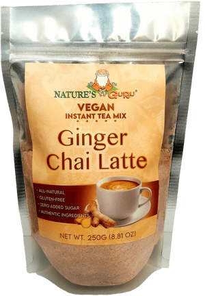 Instant Vegan Ginger Chai Latte Mix I Nature's Guru 